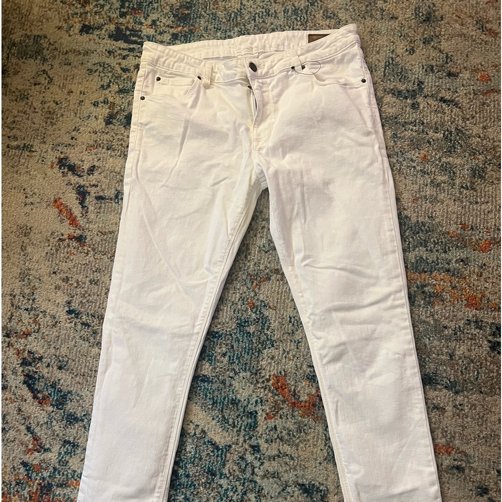White ASOS pants